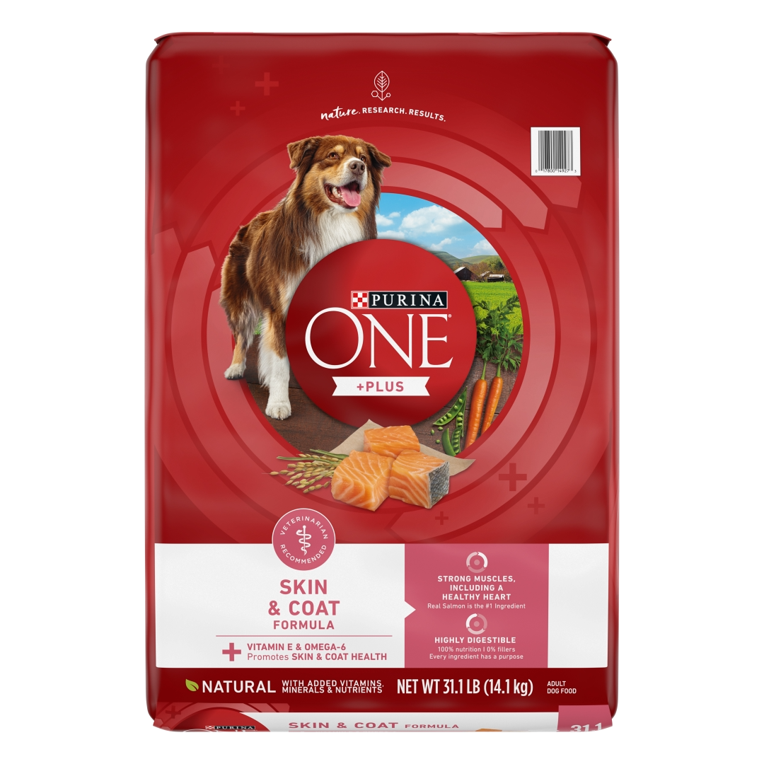Purina ONE +Plus Skin & Coat Formula Dry Dog Food