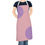 Thumbnail: Pink Base, Purple Spots Apron