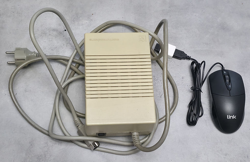Miniatura: AMIGA 500 ORIGINALE TESTATA – MOUSE OTTICO + ALIMENTATORE + 50 FLOPPY OMAGGIO