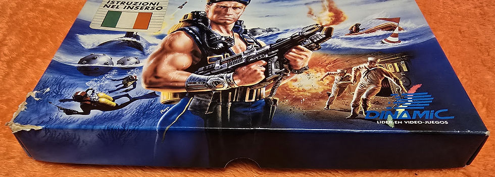 Miniatura: "NAVY MOVES" videogioco usato collezione Commodore 64