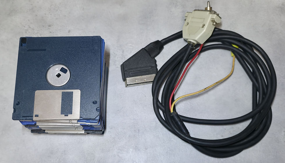 Miniatura: Amiga 1200 Bianchissima 10MB CF 4GB WHDLoad