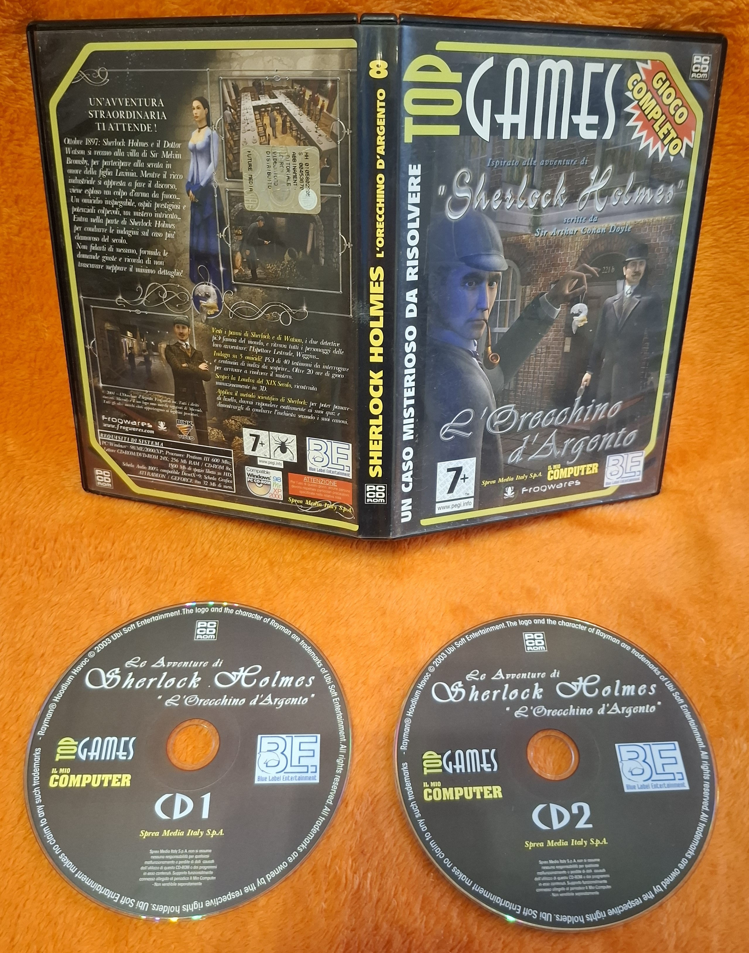 SHERLOCK HOLMES- L'ORECCHINO D'ARGRNTO