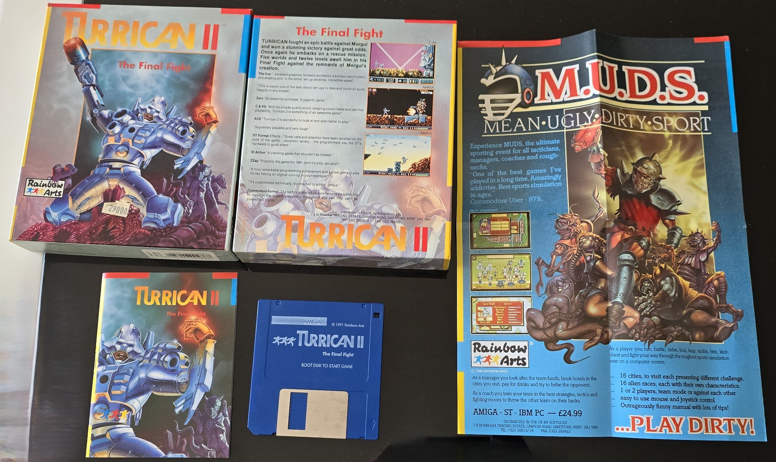Gioco da collezione usato per commodore Amiga - "Turrican II"