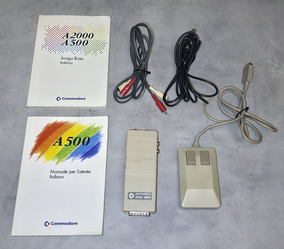 Miniatura: Commodore Amiga 500 Plus – Bundle Completo con Scatola Originale, Giochi, A520