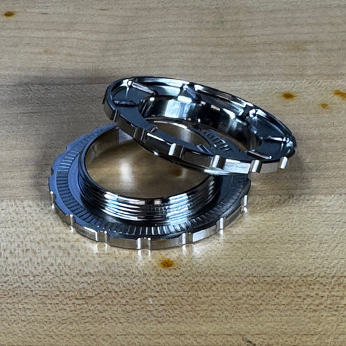 Ogle Component Design チタンセンターロックリング２個セット Ogle Component Design チタンセンターロックリング2個セット OG