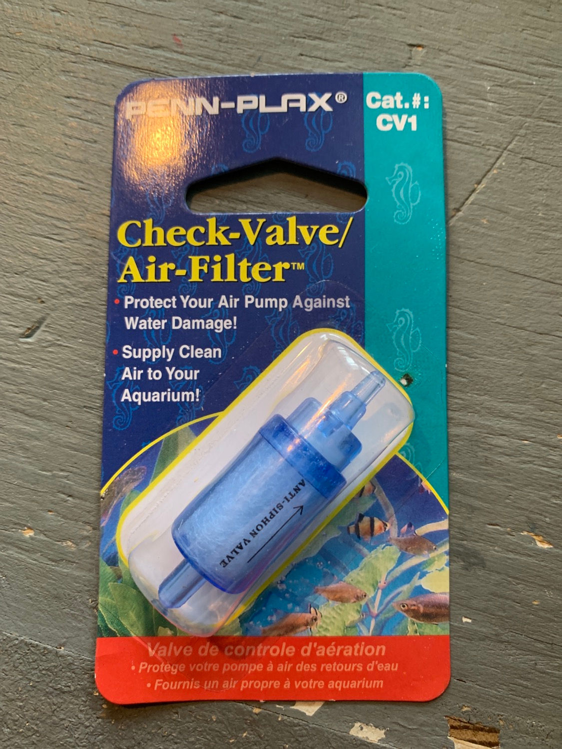 Check-Valve/Air-Filter