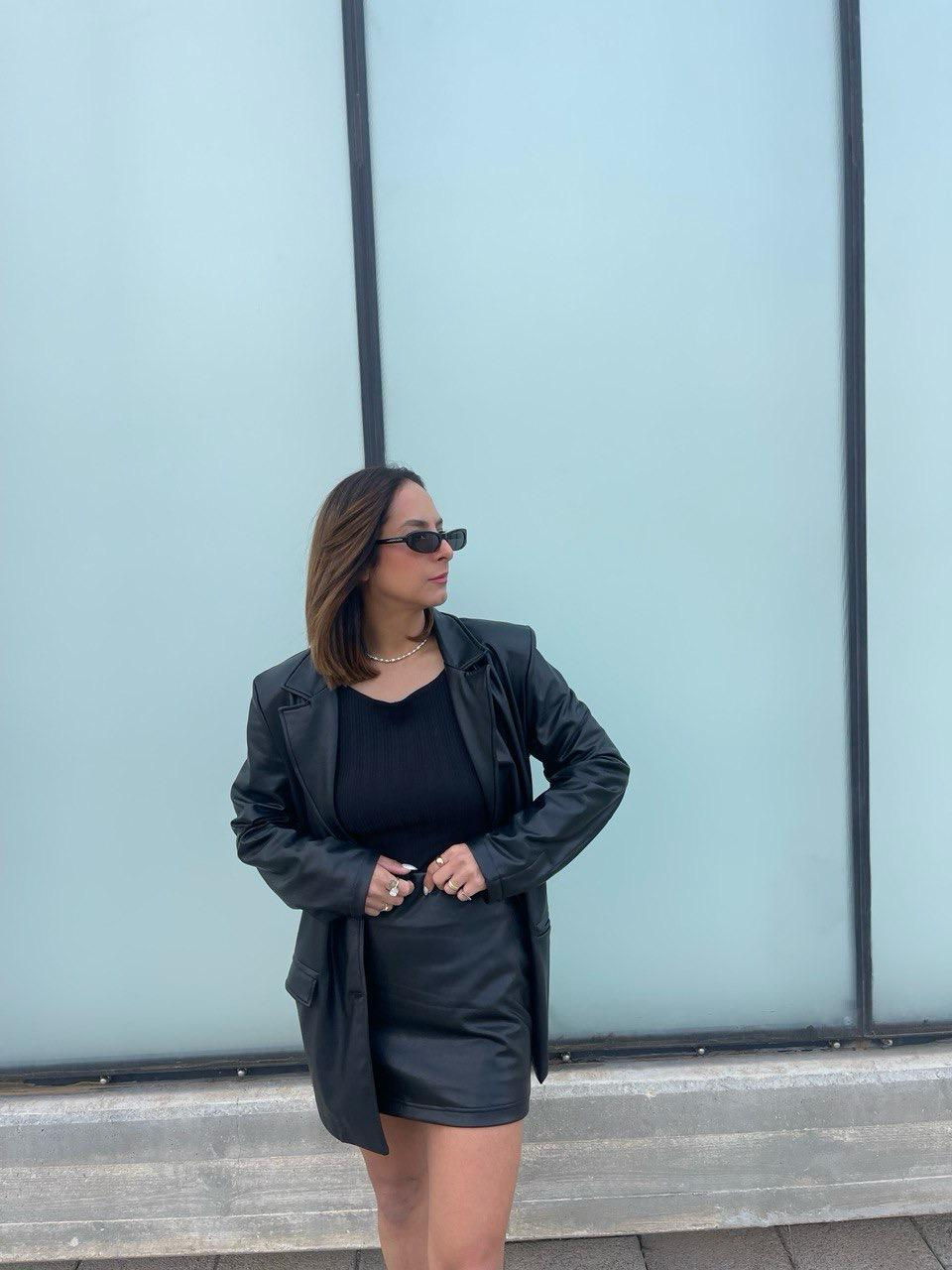 תמונה ממוזערת: faux leather mini SKIRT