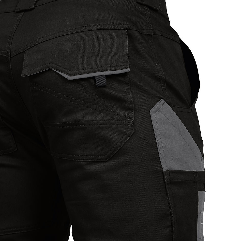 Miniaturbild: Leibwächter  Flex-Line Herren Bundhose  - Schwarz/Grau