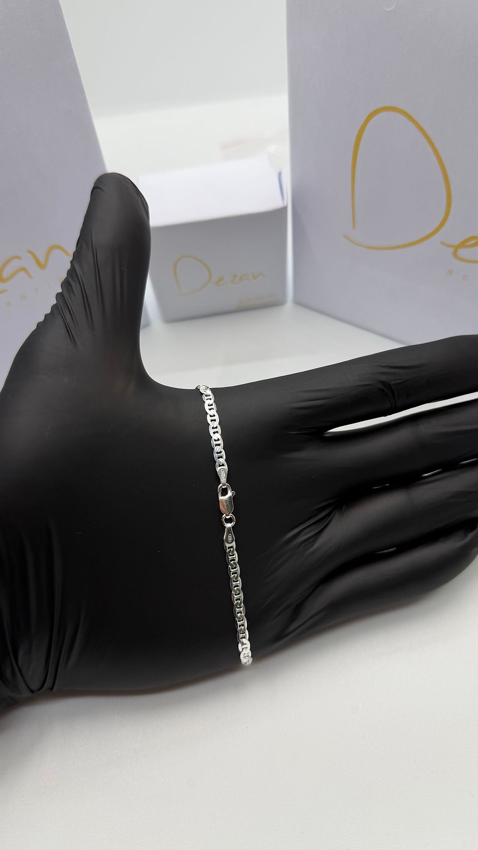 Miniatura: Pulseira Piastrini 4mm Prata925