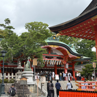 Temple at Fushimi Inari