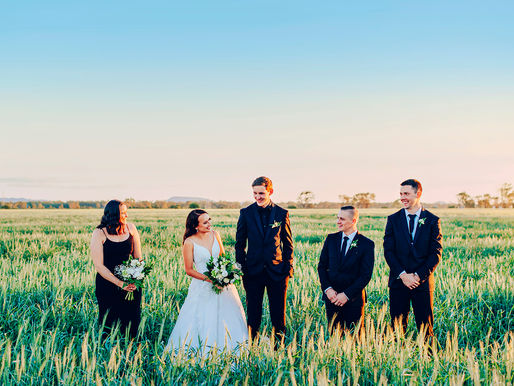 RACHEL & DYLAN | CLASSIC WINTER WEDDING, ROCKHAMPTON