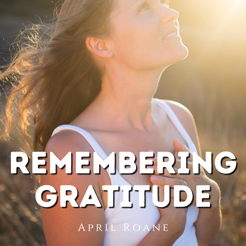 Soul Circle: Remembering Gratitude