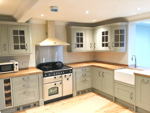 Bespoke shaker kitchen fitted in Buckhurst Hill