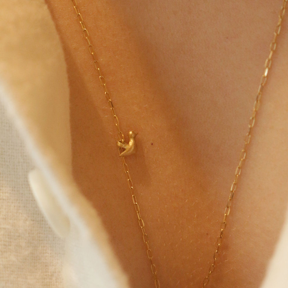 Miniatura: Pingente Ser - Ouro