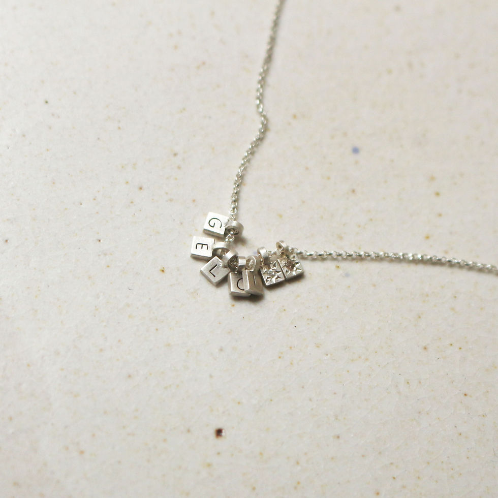 Miniatura: Pingente Presença - Prata 950