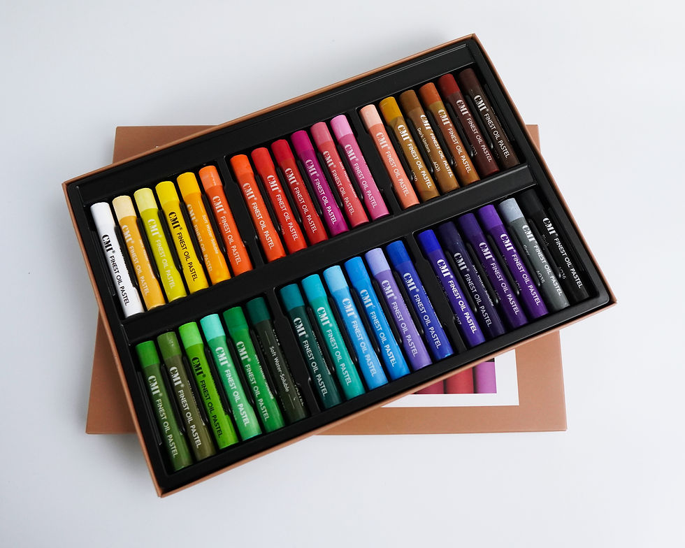 Miniaturbild: Wasser-vermalbare CMI Finest ÖlPastell-Kreiden 12 - 36