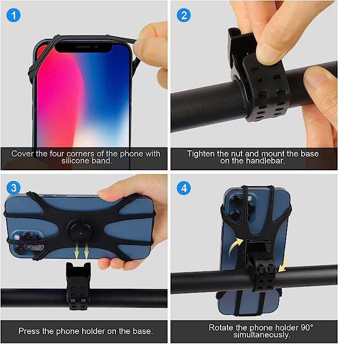 Thumbnail: Support téléphone vélo