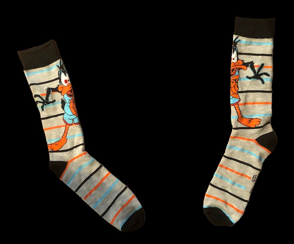 Thumbnail: Daffy N Da Trenches Shorts Set wit Socks
