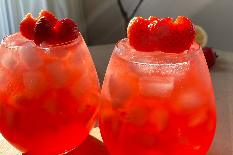 valentine's day mocktails