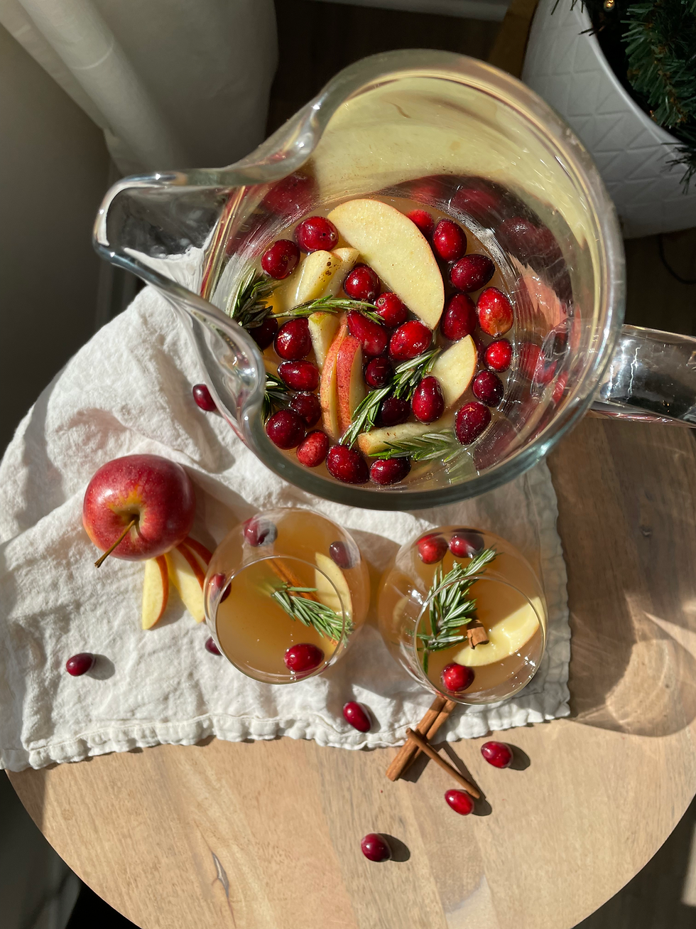 holiday apple spritz