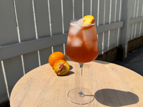 Non-Alcoholic Peach Aperitivo Spritz
