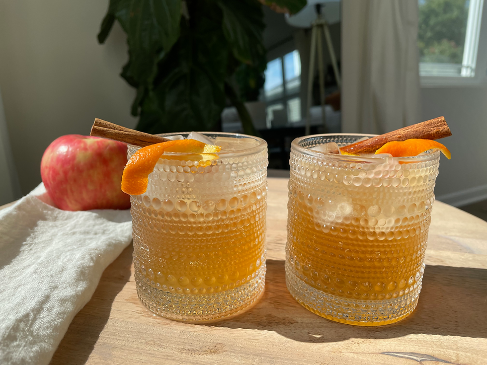 Maple Whiskey Fizz Mocktail Recipe