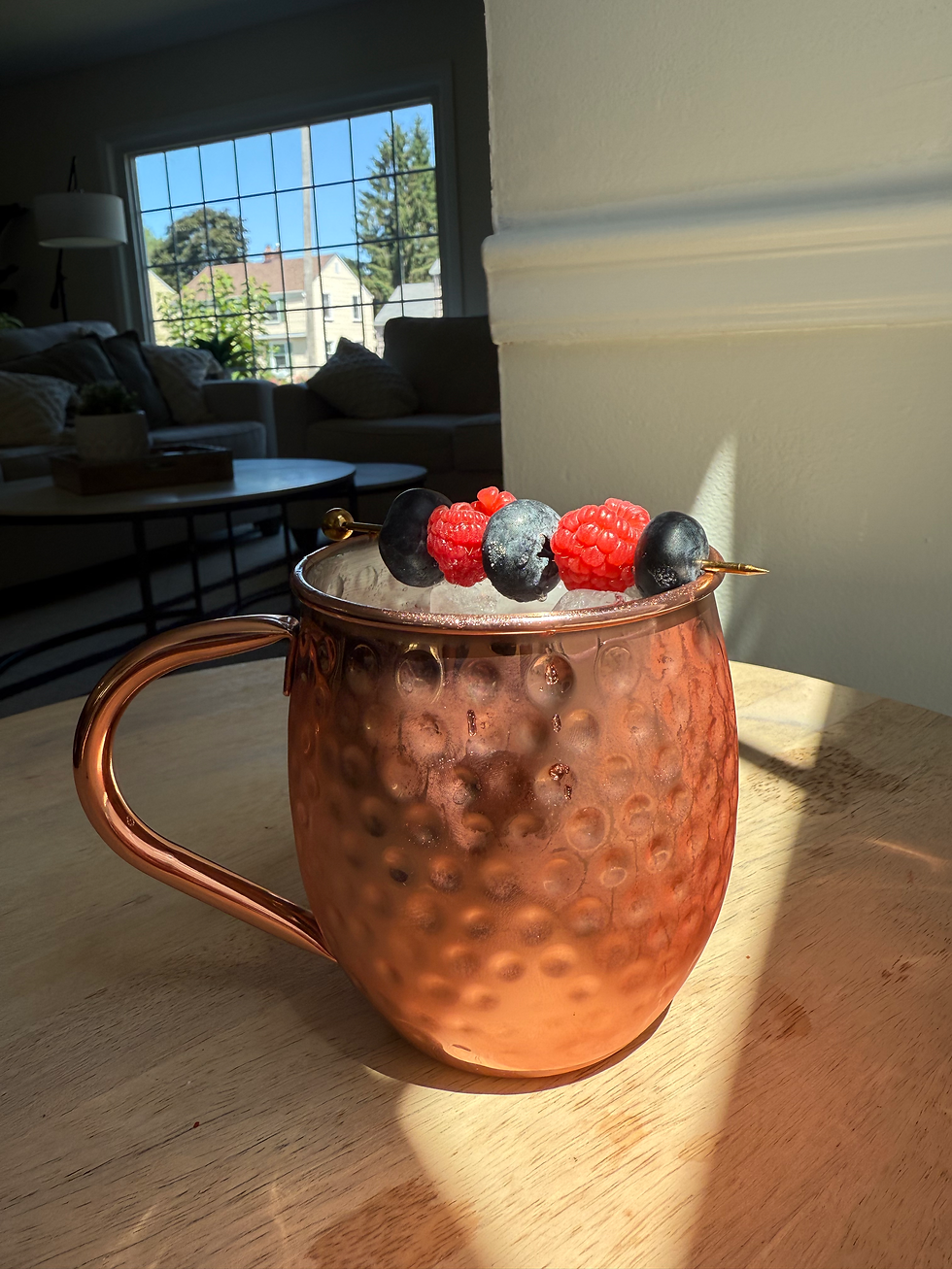 blueberry mule