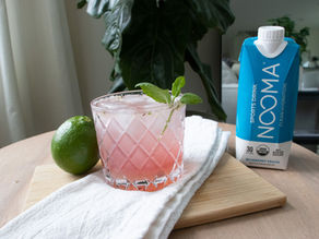 Blueberry Mojito with NOOMA