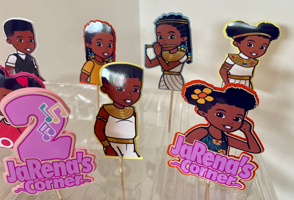 Thumbnail: Gracie's corner Cupcake Toppers