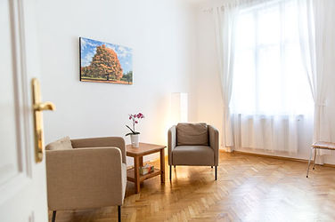 Hell und einladend gestaltetes Beratungszimmer von Christina Radinger, gelegen in Wien, für Mentaltraining und persönliches Coaching. Die Raumgestaltung reflektiert die ruhige und unterstützende Atmosphäre der Praxis, mit zwei bequemen Sesseln und einem Couchtisch auf einem gemütlichen Teppich, flankiert von Pflanzen und warmem Licht, was die positive Energie für Resilienztraining und Stressmanagement unterstreicht. Besuchen Sie christinaradinger.at, um mehr über Mentaltraining-Seminare und Führungskräfte-Coaching in Österreich zu erfahren.