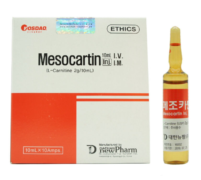 Thumbnail: Korea Meso Cartine (L-Carnitene 2000mg)