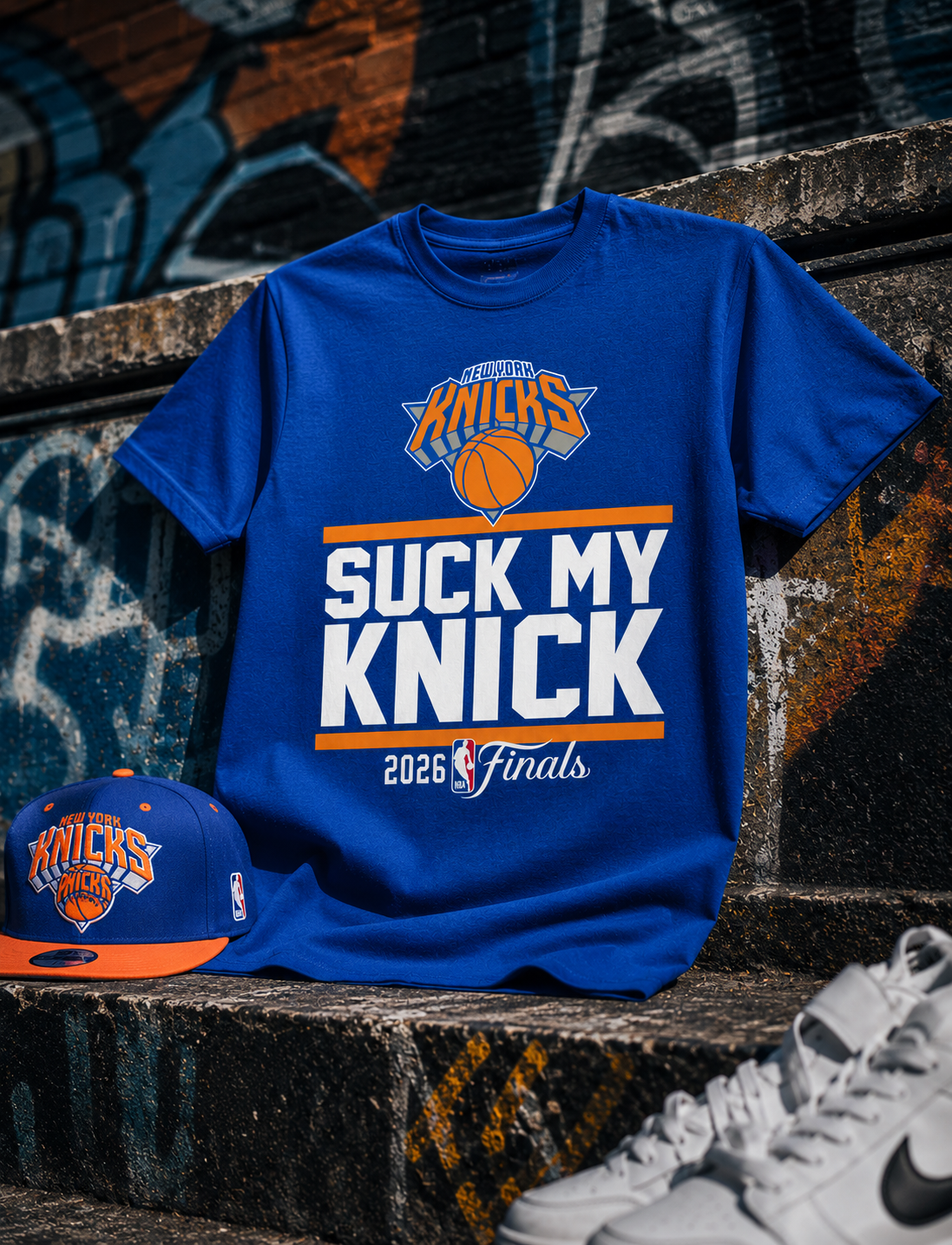 Suck My Knick Graphic Tee