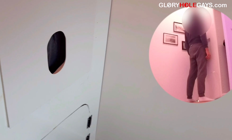 Gloryhole Challenge - Straight guy wants his first blowjob