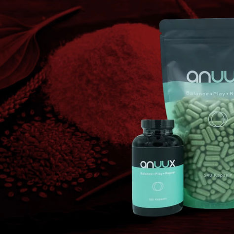 anuux Nahrungsergänzung – offiziell und exklusiv in der Schweiz bei Mr. Love erhältlich. Veganes Produkt für natürliche Darmhygiene, erhältlich in Bern und im Online-Shop mrlove.ch.