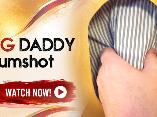Big Daddy big cumshot at the gloryhole