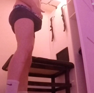 Gloryhole Anal Sex Challenge: This time with a condom, next time without!