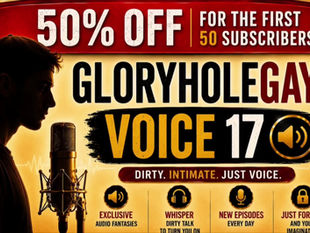 50% off your first intense JOI with dirty talk – try it and cum