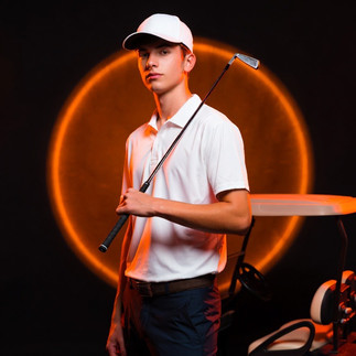 Father and son love story golf course golf sport