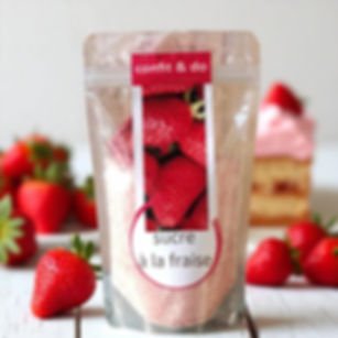 Sucre à la Fraise