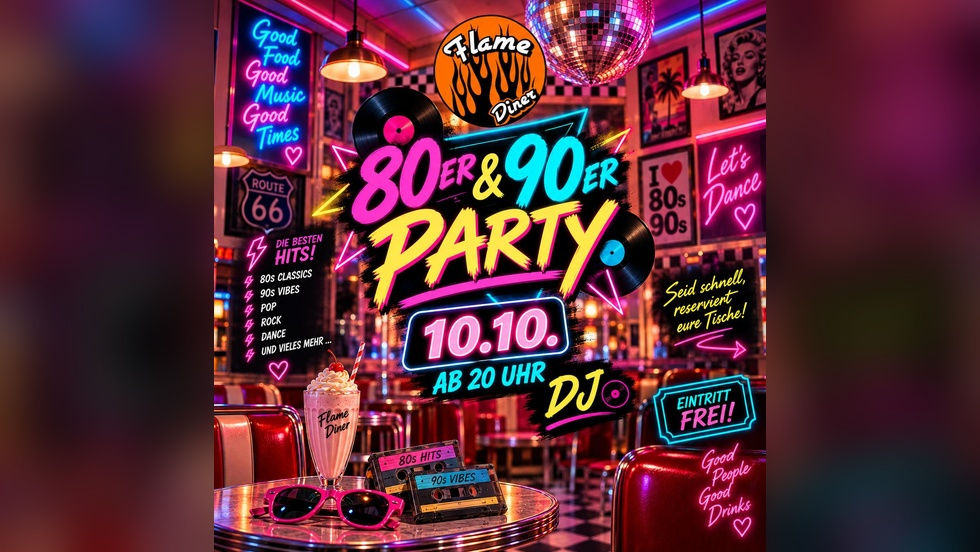 80s, 90s & Evergreens Party