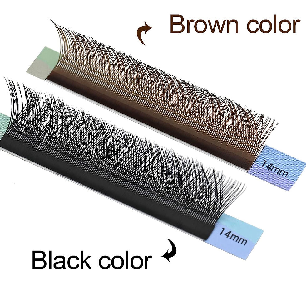 Miniatura: Pestañas Brown YY-Shape | Nagaraku 