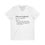 Thumbnail: Divorcelightful Unisex Jersey Short Sleeve V-Neck Tee