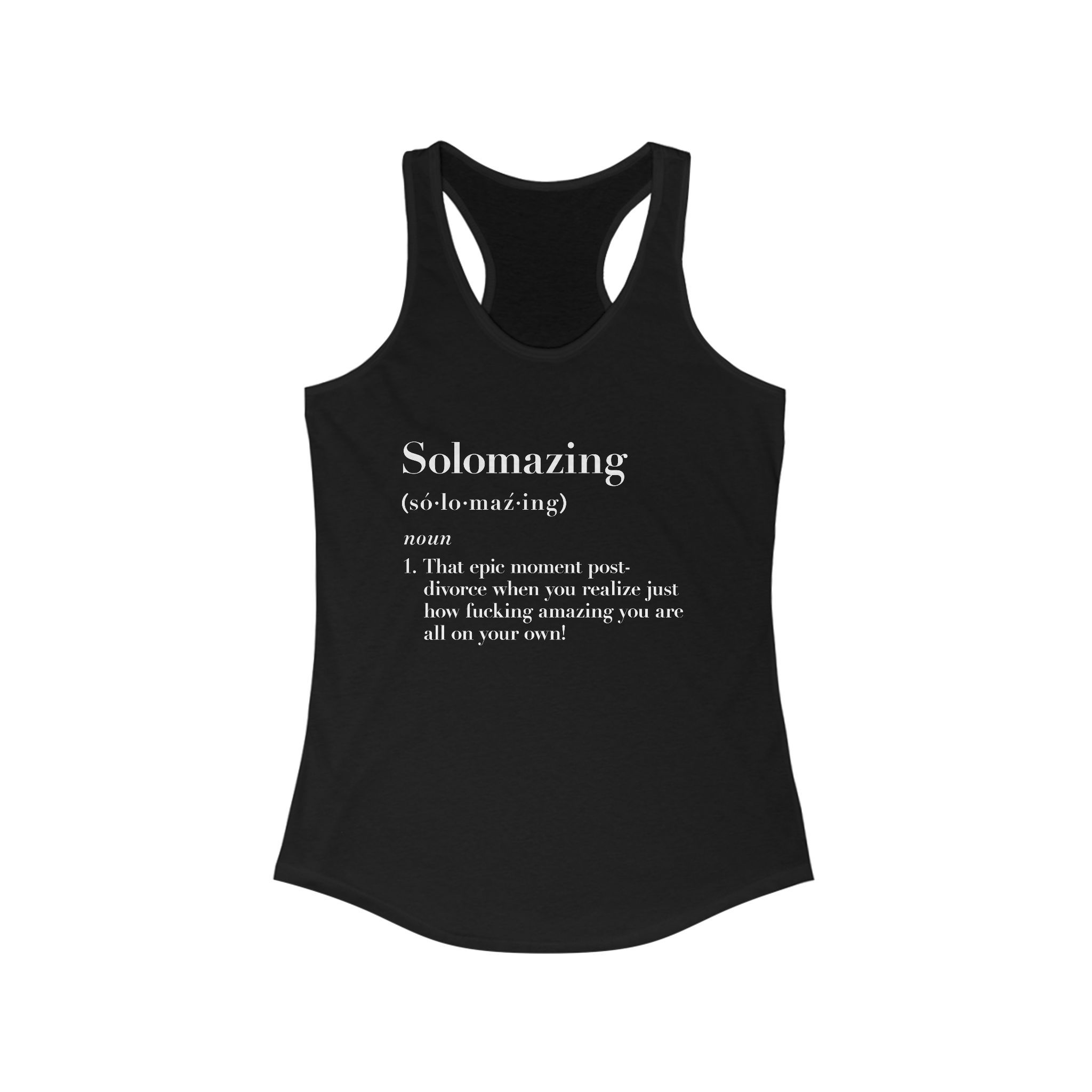 Solomazing Women's Racerback Tank