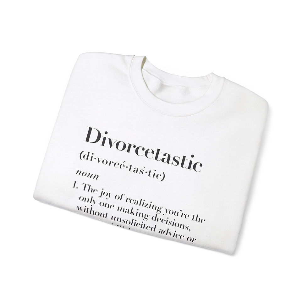 Thumbnail: Divorcetastic Crewneck Sweatshirt