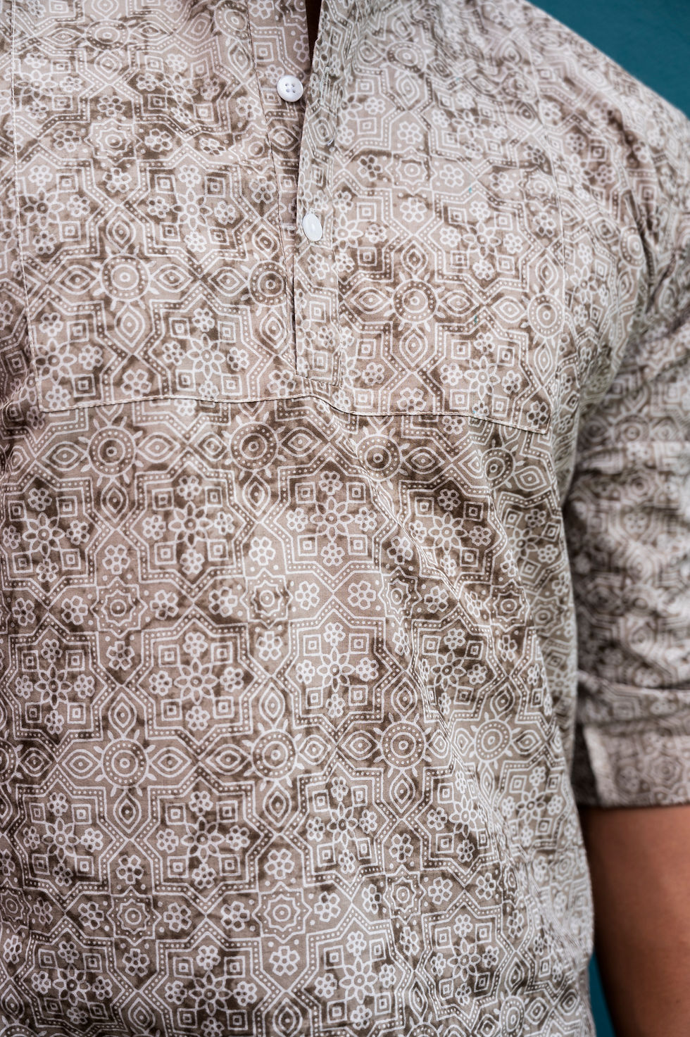 Thumbnail: Greige Indian Print Co-ordinate