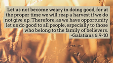 4th Sunday After Pentecost