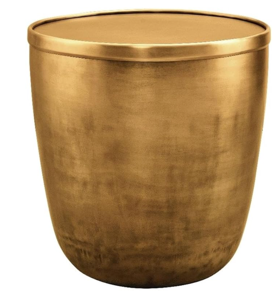 Amazon Gold Storage End Table