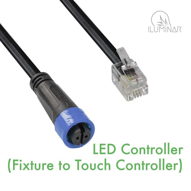 LED Cord Set Dimming (Fixture to Touch controller)