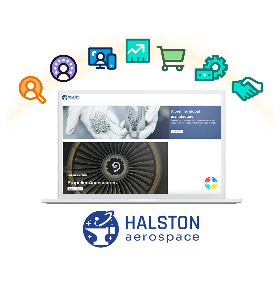 Saltbox Mgmt Launches Halston Aerospace: An Interactive Demo of the End-to-End B2B Journey on Salesforce
