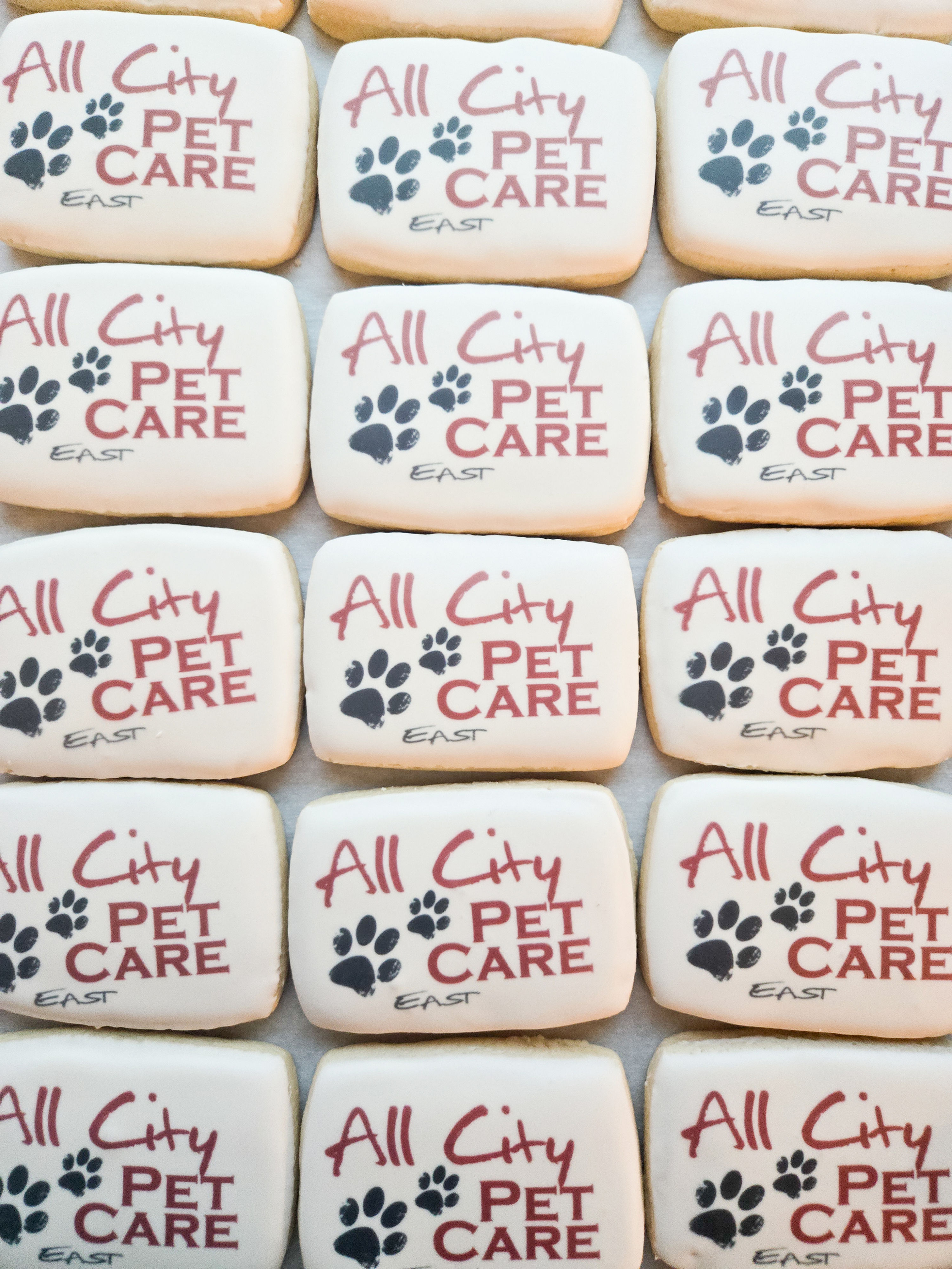 Custom Logo Cookies
